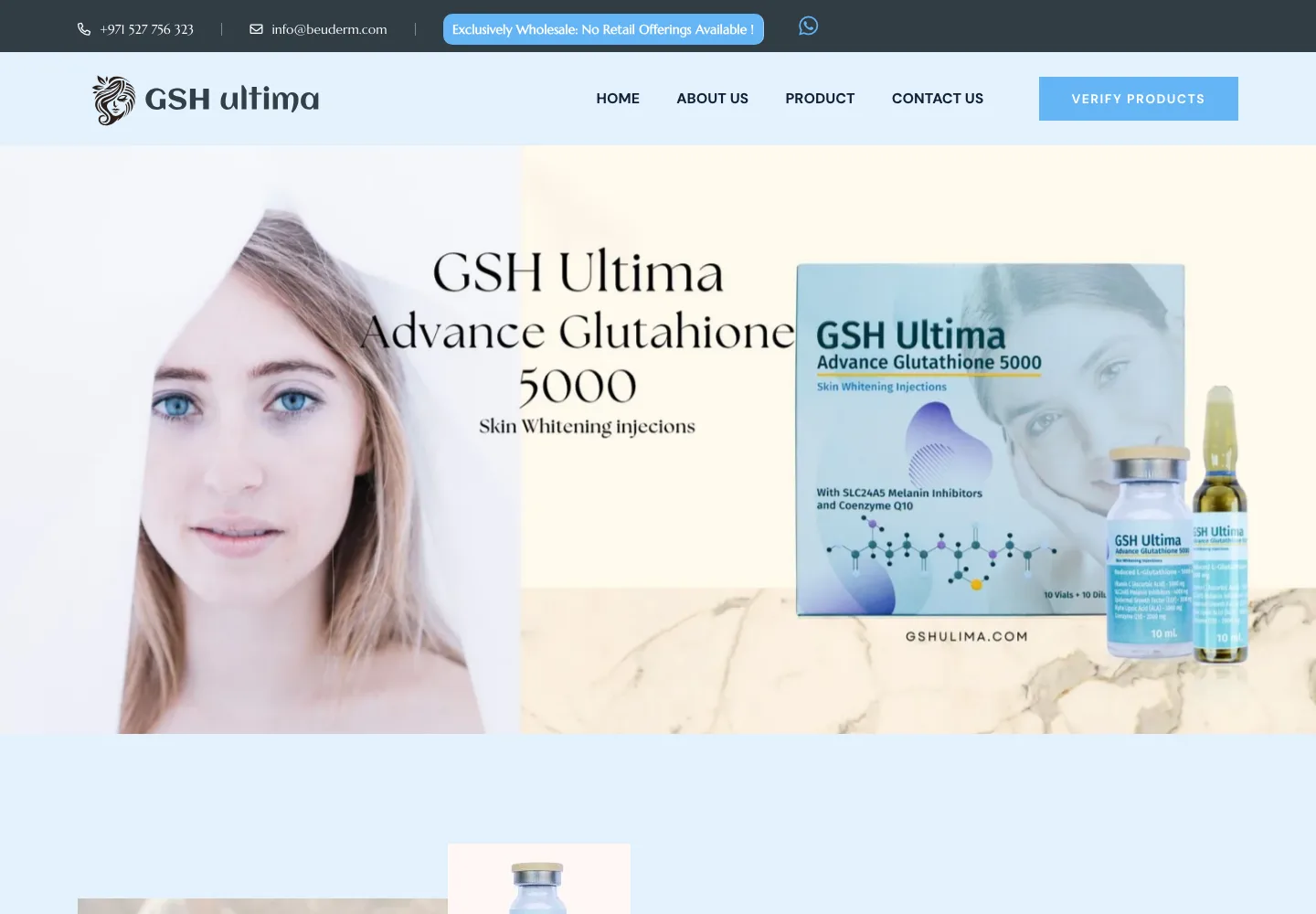 GSH Ultima website